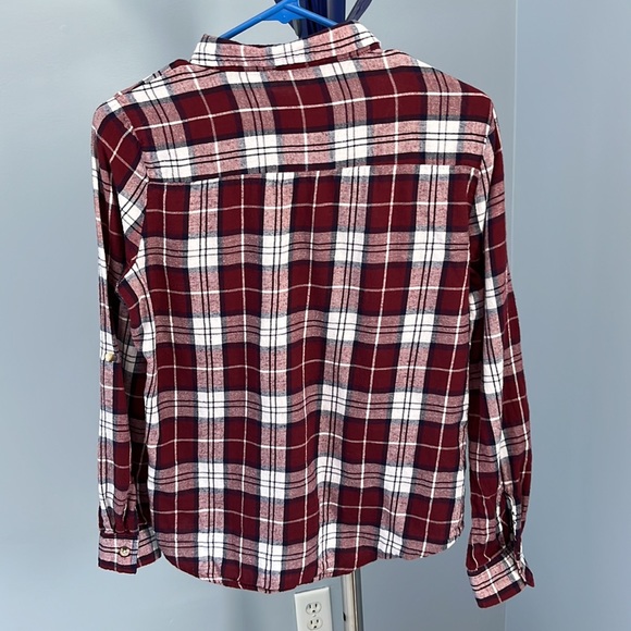 Primark 100% Cotton Long Sleeve Flannel Shirt Size 8 - Picture 5 of 11
